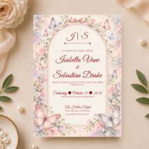Whimsical Butterfly Garden Wedding