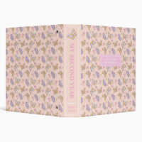 Whimsical Butterfly Girl Personalized Photo Album