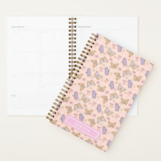 Whimsical Butterfly Girl Personalized Planner