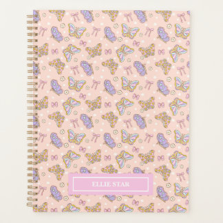 Whimsical Butterfly Girl Personalized Planner