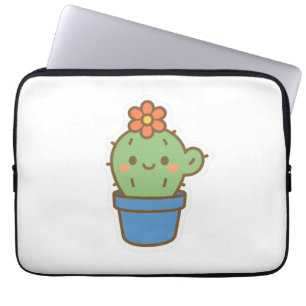 Whimsical Cactus Laptop Sleeve