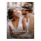 Whimsical Calligraphy Photo Wedding Welcome Sign