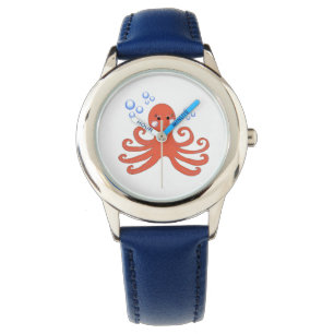 Whimsical Cartoon Octopus Watch