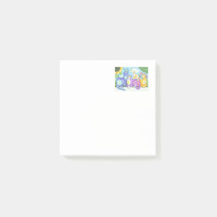 WHIMSICAL CAT & KITTEN FUR FRIENDS Post-it® Notes