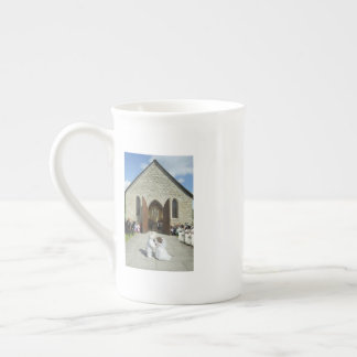 Whimsical Cat & Mouse Wedding Coffee Mug