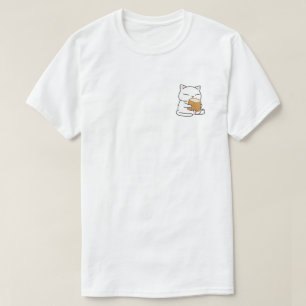 Whimsical Cat Toast Metre T-Shirt