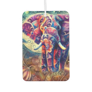 Whimsical Celestial Elephant Night Sky Decor Air Freshener