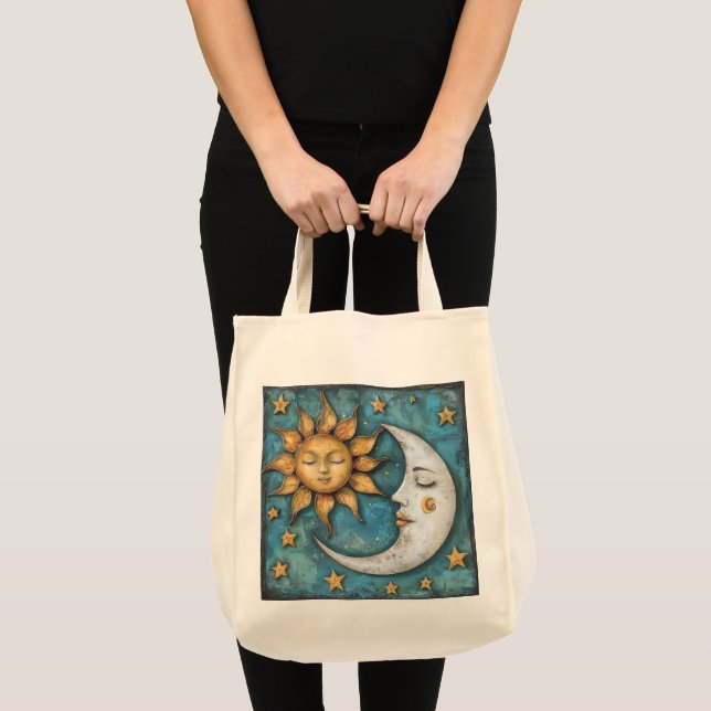 Whimsical Celestial  Tote Bag (Front (Product))