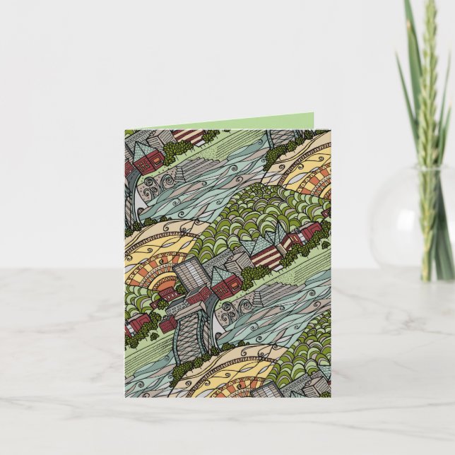 Whimsical Chattanooga Card (Front)