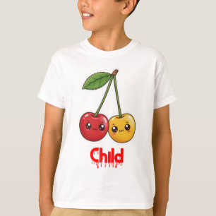 Whimsical Cherry Friends – Personalized Designs! T-Shirt