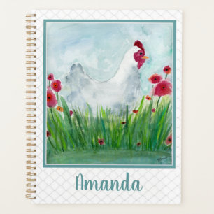 Whimsical Chicken Planner