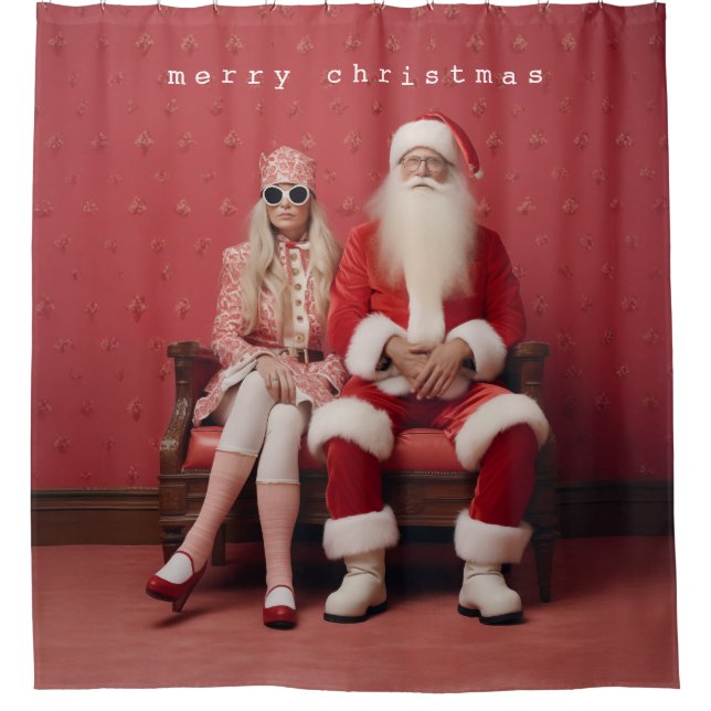 Whimsical Christmas Duo: Santa and Mrs. Claus (Front)