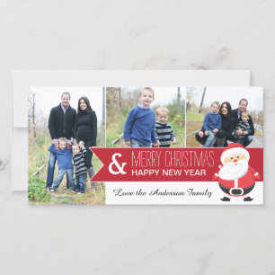 Whimsical Christmas Photo Card