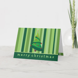Whimsical Christmas Tree Holiday Cards