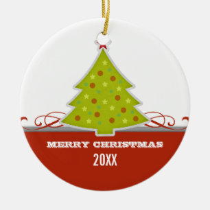 Whimsical Christmas Tree Ornament