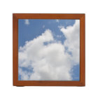Whimsical Clouds Desk Organizer