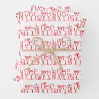 Whimsical Cocktail Drinks Wine Party Colourful Gif