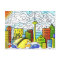 Whimsical, Colourful, Beautiful Toronto Skyline