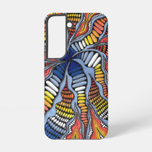 Whimsical Colourful Neurographic Zen Doodle Starbu Samsung Galaxy Case