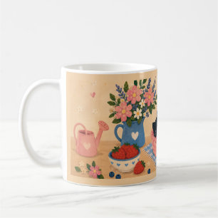 Whimsical Cozy Ceramic Coffee Mug