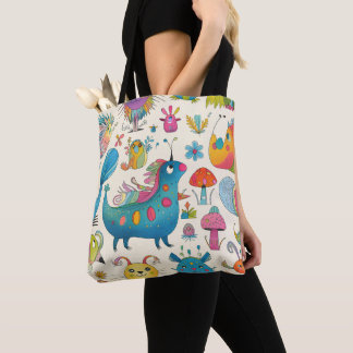 Whimsical Creatures New Mom  Tote Bag