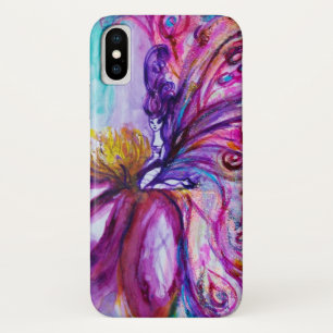 WHIMSICAL CUTE FLOWER FAIRY IN PINK,GOLD SPARKLES Case-Mate iPhone CASE