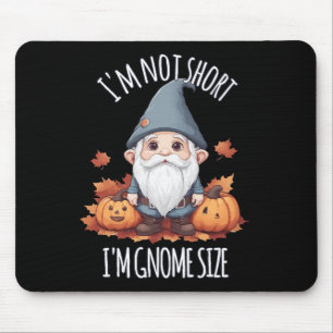 Whimsical Cute Gnome in Autumn Mouse Pad