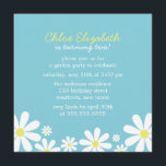 Whimsical Daisies Birthday Party Invitation<br><div class="desc">Birthday party invitations</div>
