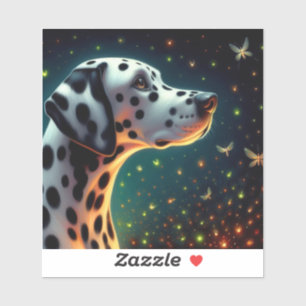 Whimsical Dalmation Dog