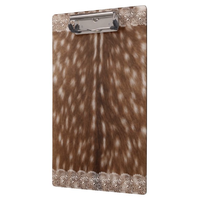 Whimsical deer paper clipboard (Left)