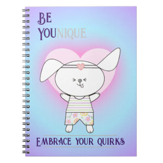 Whimsical Dog Daily Affirmation Notebook