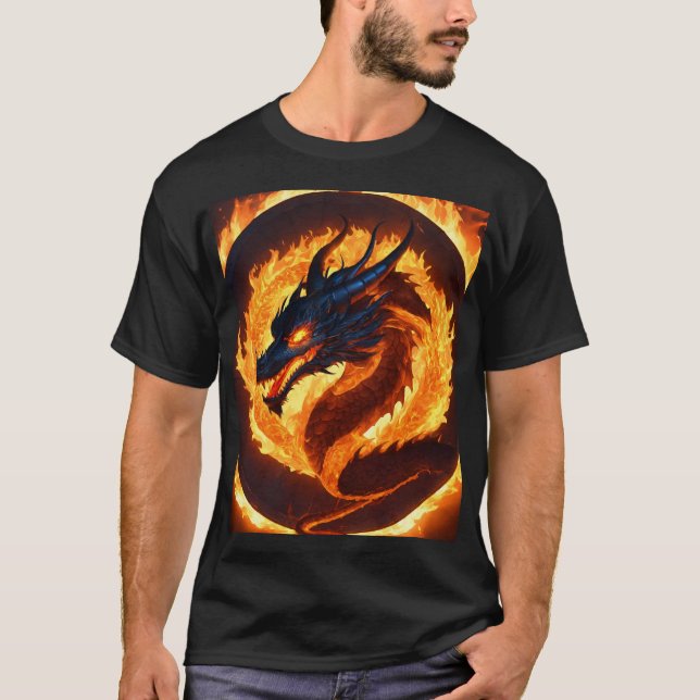 Whimsical Dragon Dream T-Shirt (Front)
