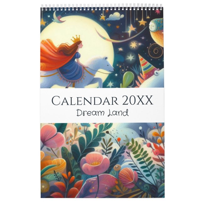 Whimsical Dream Land Calendar (Cover)