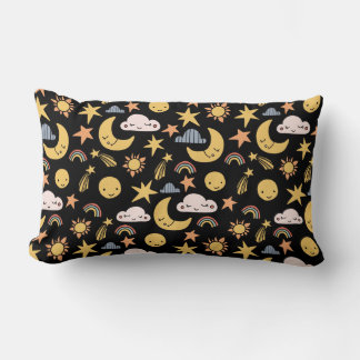 Whimsical Dreams & Magical Creatures Double-Sided  Lumbar Pillow