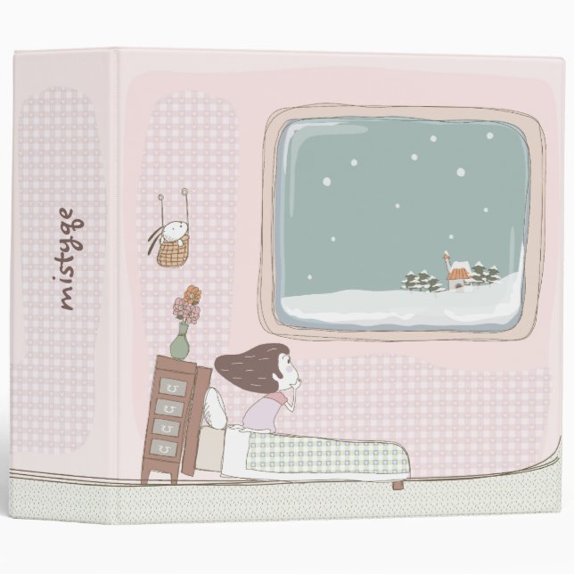 Whimsical Dreamscape 11 Binder (Front/Spine)