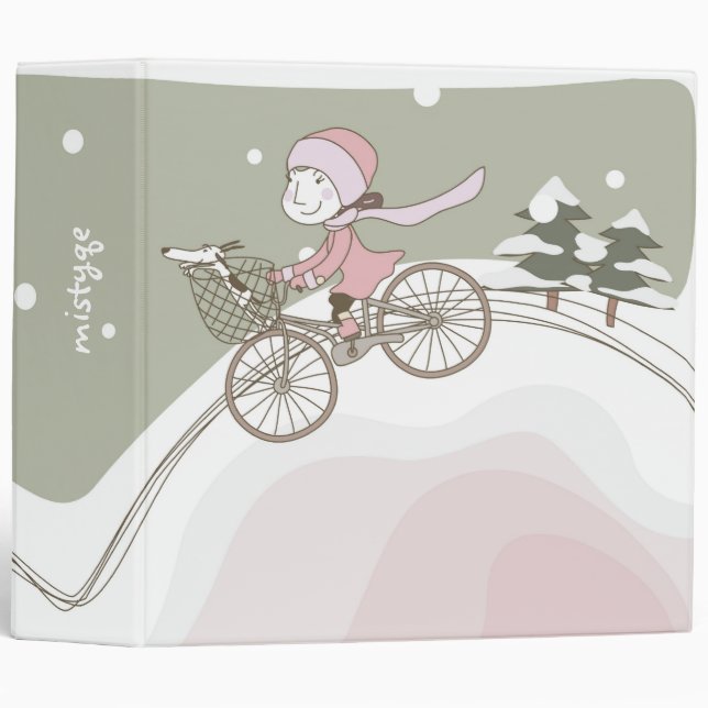 Whimsical Dreamscape 2 Binder (Front/Spine)