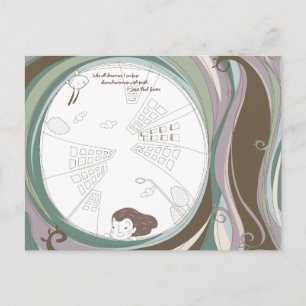 Whimsical Dreamscape 4 Postcard