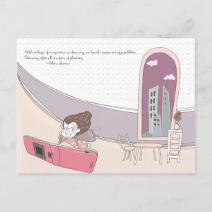 Whimsical Dreamscape 6 Postcard