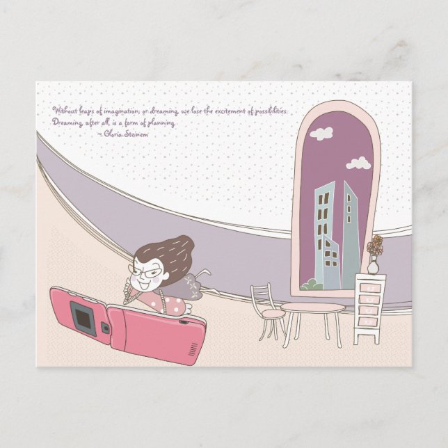 Whimsical Dreamscape 6 Postcard (Front)