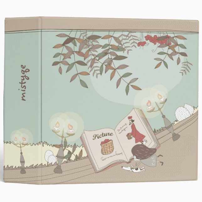 Whimsical Dreamscape 8 Binder (Front/Spine)