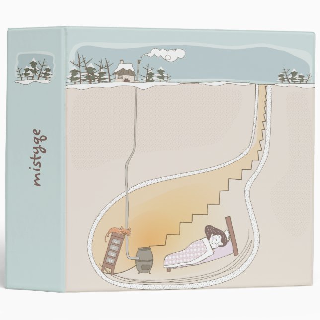 Whimsical Dreamscape 9 Binder (Front/Spine)