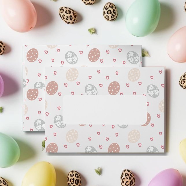 Whimsical Easter-Inspired Pattern Envelope (Whimsical Easter-Inspired Pattern Envelope)