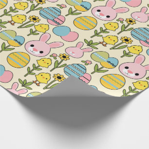 Whimsical Easter Wrapping Paper