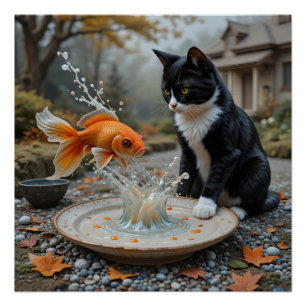 Whimsical Embroidered Encounter Poster