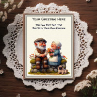 Whimsical Everyday Sentiment Storybook Art  