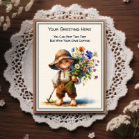 Whimsical Everyday Sentiment Storybook Art