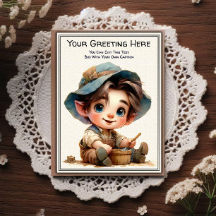 Whimsical Everyday Sentiment Vintage Art Postcard