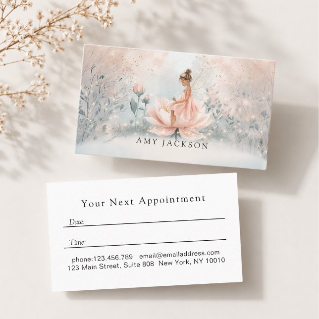Whimsical Fairy Appointment Card (Whimsical Fairy Appointment Card)