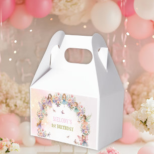 Whimsical fairy garden  favor box
