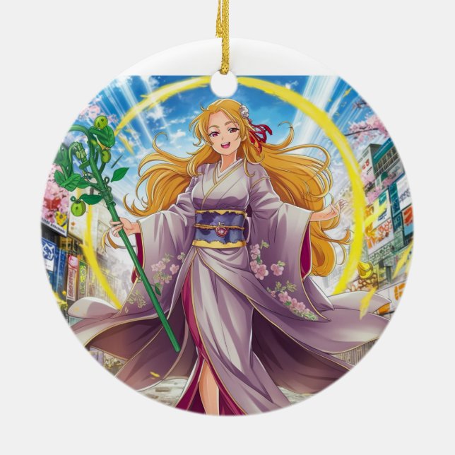 Whimsical Fairy Ornament A Touch of Magic for You (Back)